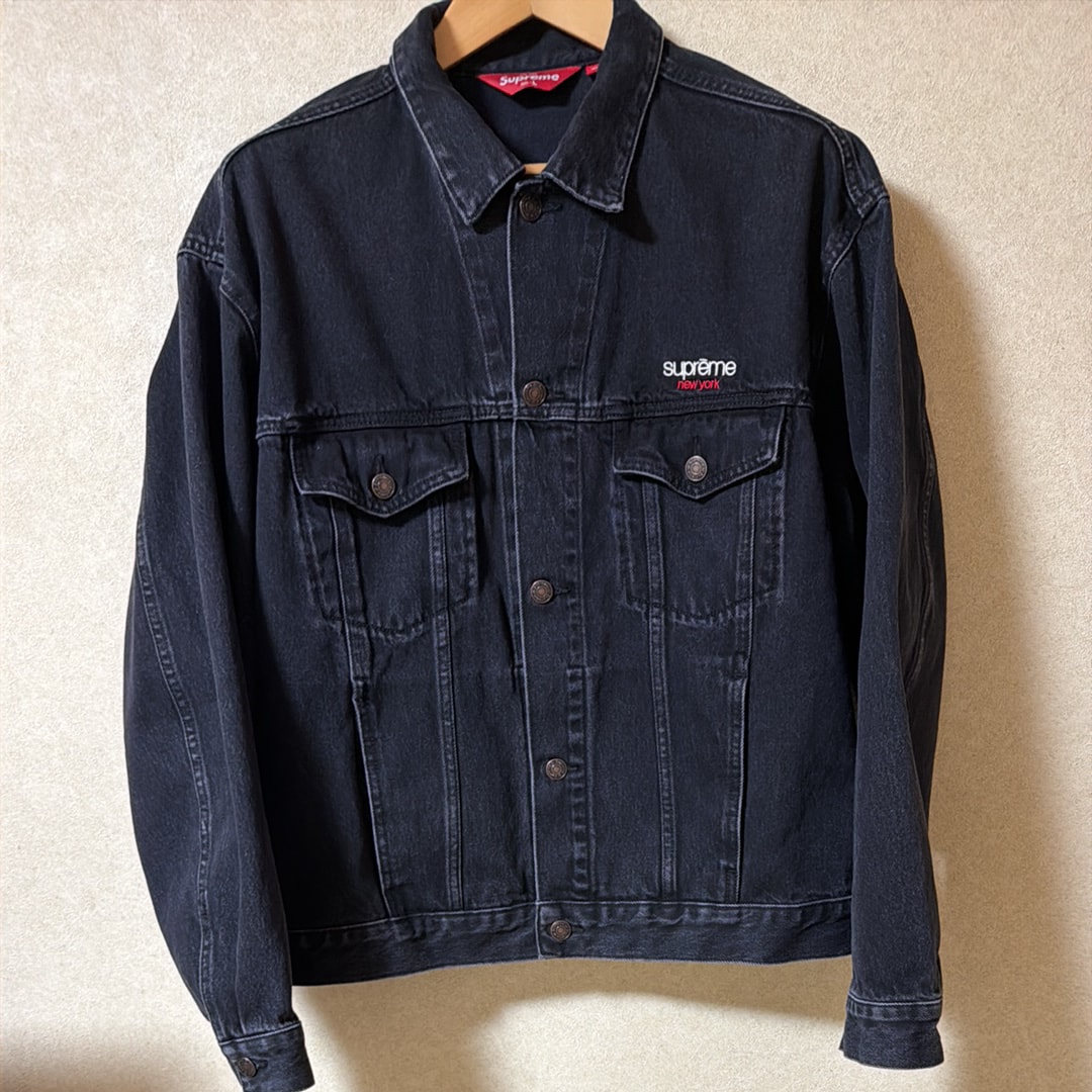 Supreme Denim Trucker Jacket "Black" (26SS)