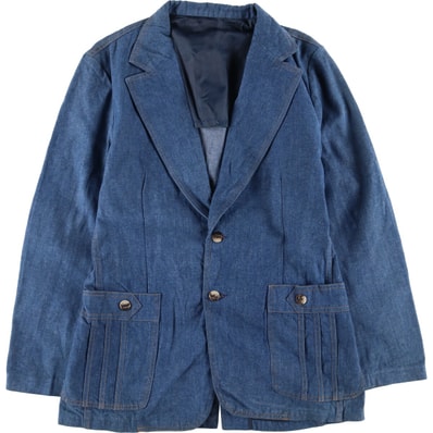 古着 70年代 リー Lee LEE SET デニムテーラードジャケット USA製 レディースL相当 ヴィンテージ/eaa586347