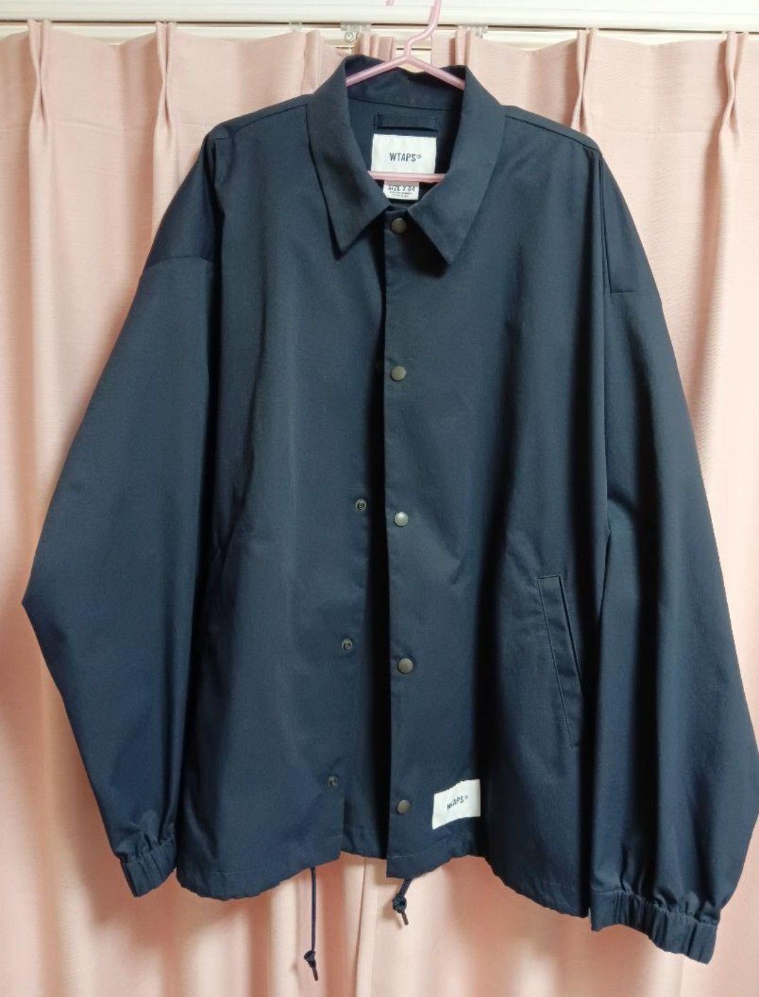 WTAPS 23ss chief ダブルタップス ネイビー L(03) WTAPS(ダブルタップス) サイズ:03 23SS CHIEF JACKET POLY TWILL