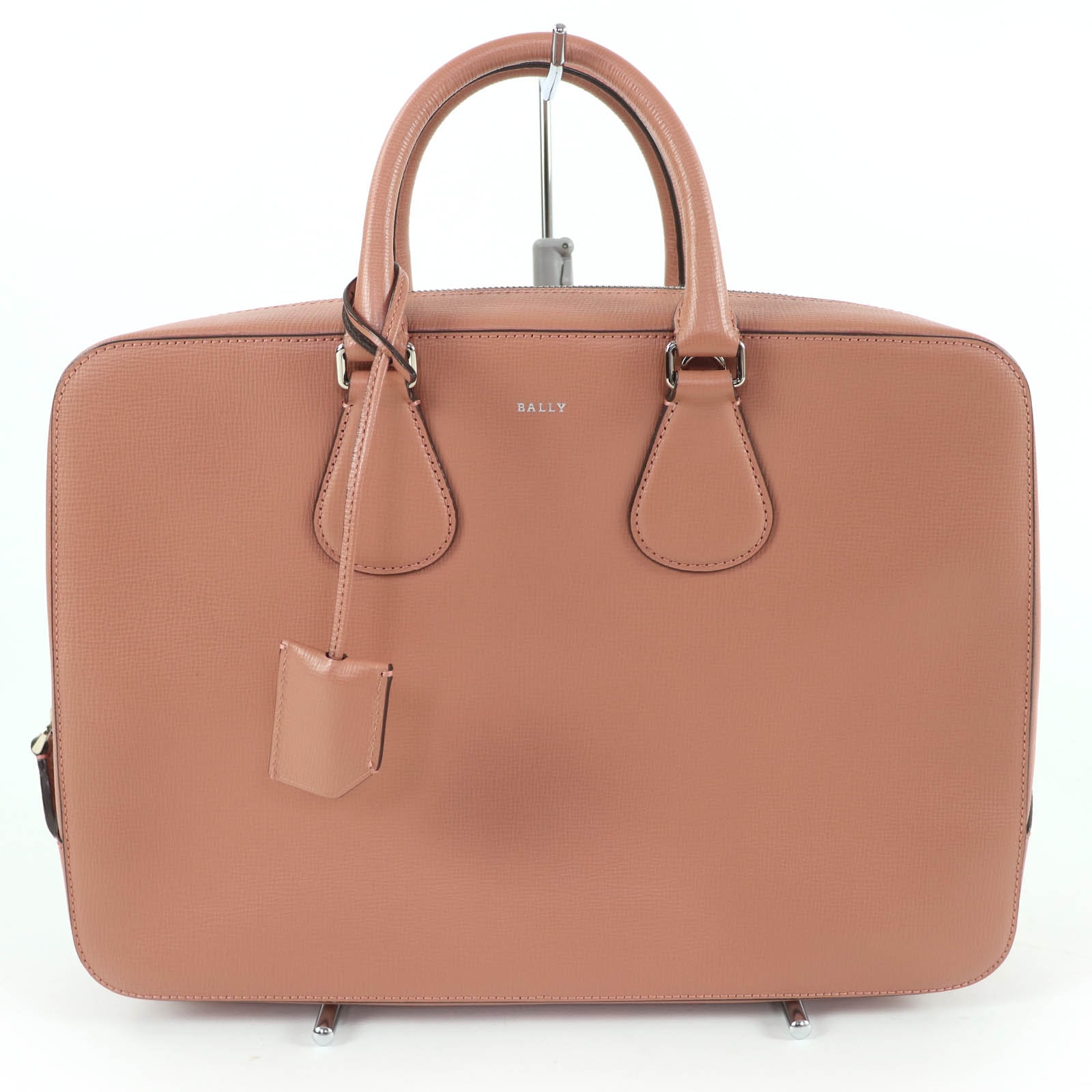 極美品 バリー ブリーフケース ピンク系 レディース
