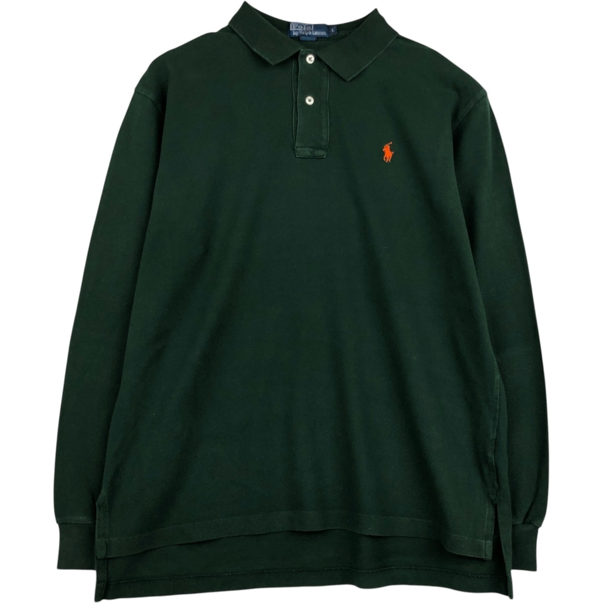 古着 ラルフローレン Ralph Lauren POLO by Ralph Lauren 長袖 ポロシャツ メンズL相当/eaa630569