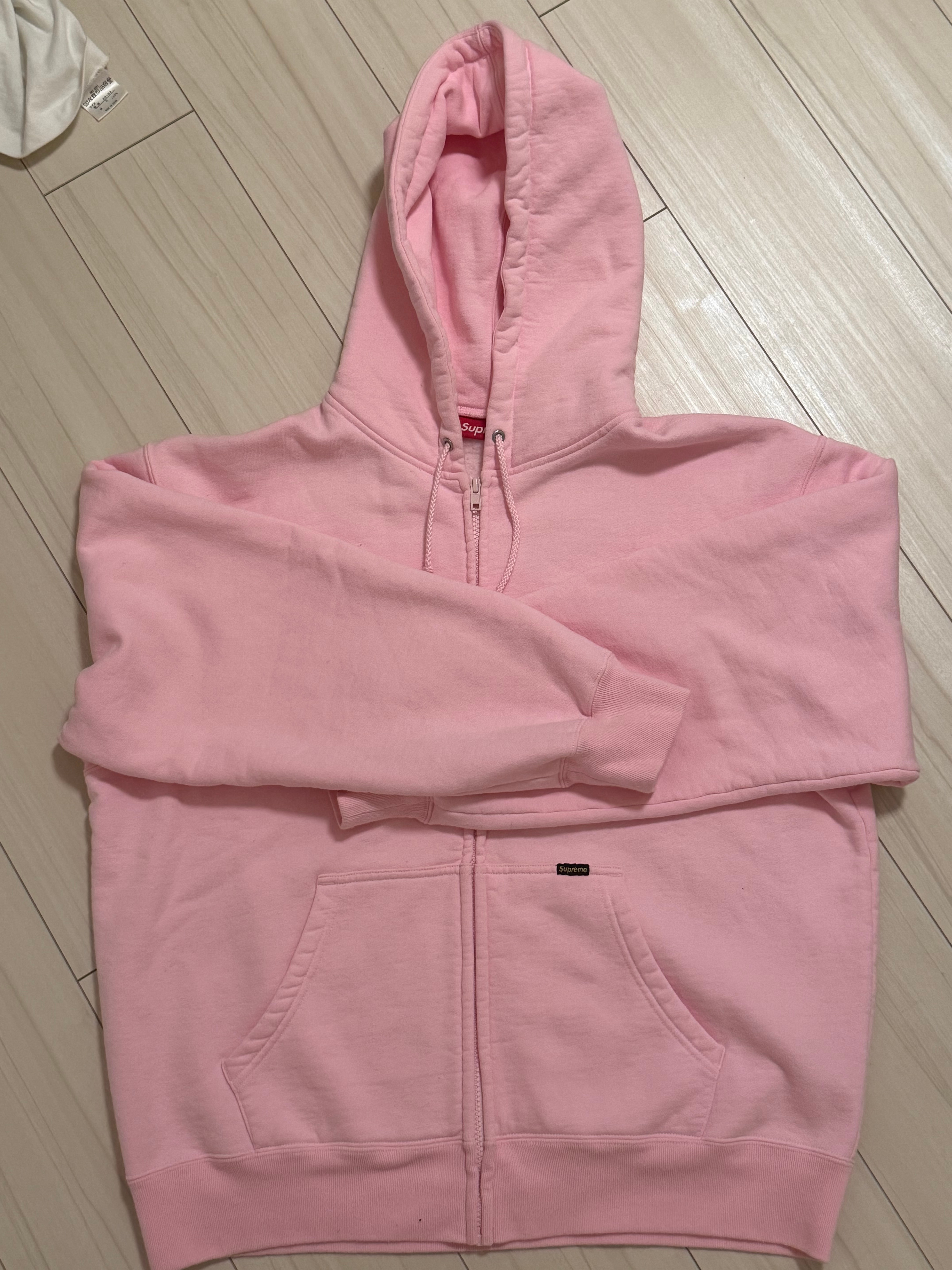Supreme Small Box Zip Up Hooded Sweatshirt 
