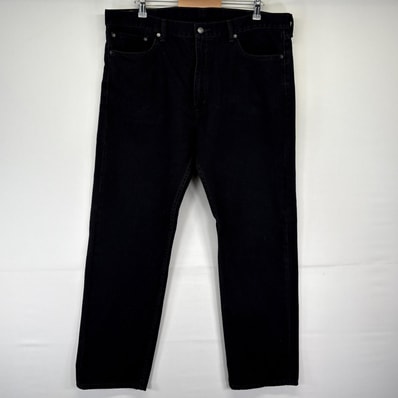 古着 リーバイス Levi's デニムパンツ 505 ストレート ジップフライ ジーンズ ジーパン 長ズボン 大きいサイズ w40 L32 ブラック メンズ