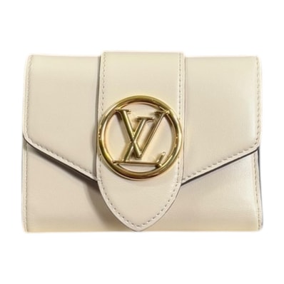 ルイヴィトン ポルトフォイユ ポンヌフ コンパクト 三つ折り財布 レザー M69176 レディース LOUIS VUITTON 中古