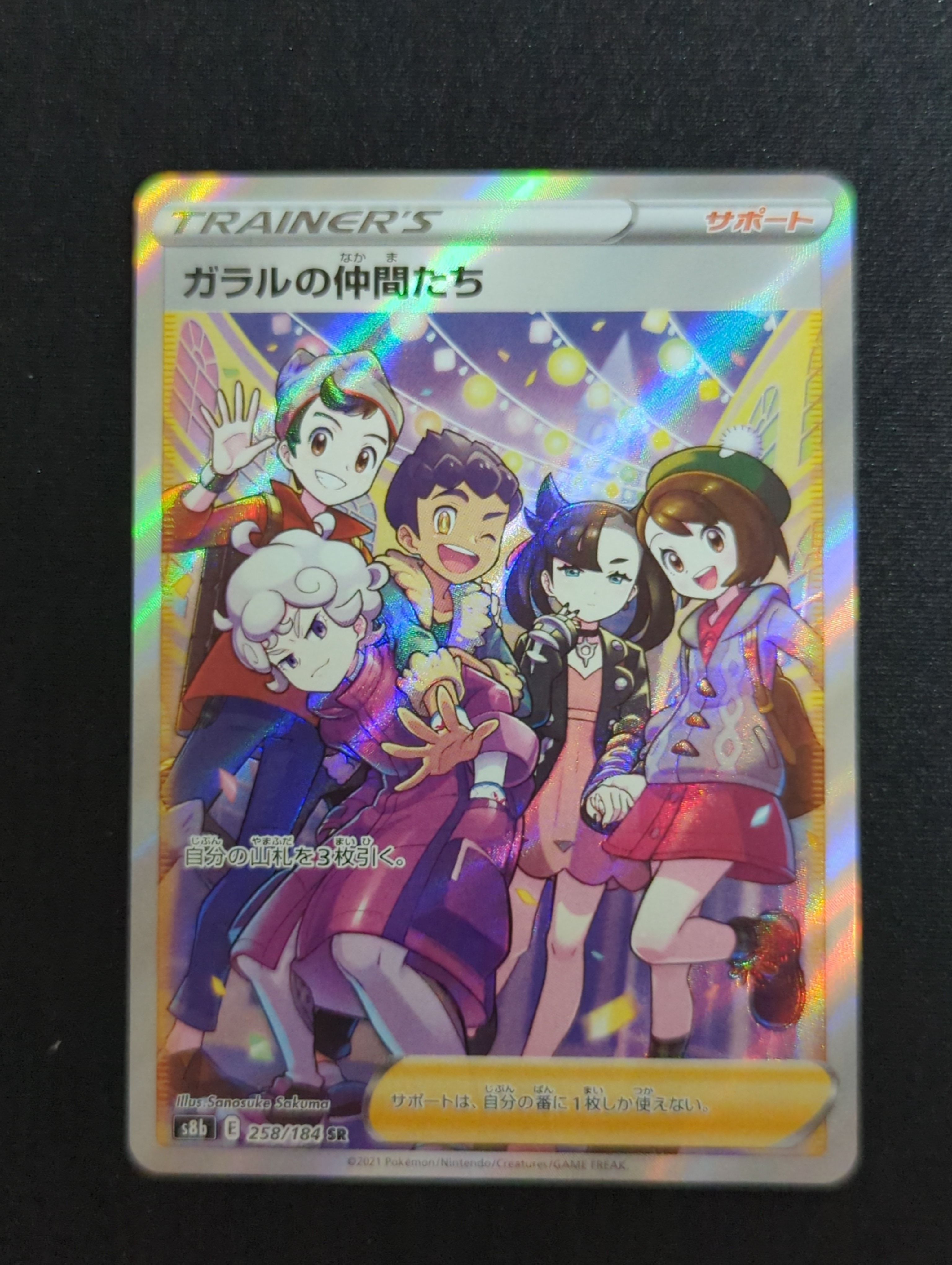 ガラルの仲間たち SR[S8b 258/184](ハイクラスパック「VMAXクライマックス」)