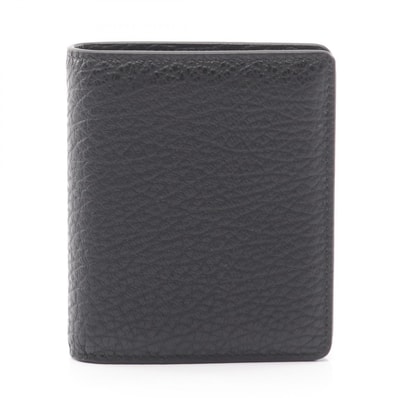 メゾン マルジェラ Maison Margiela バイフォールド 二つ折り財布 財布 レザー メンズ レディース ブラック系 S56UI0140P4455T8013 【新品】