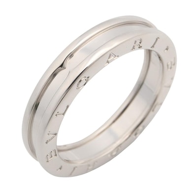 ブルガリ BVLGARI B-zero1 リング 1バンド リング・指輪 ジュエリー K18WG(ホワイトゴールド) メンズ レディース シルバー系 346566 【中古】