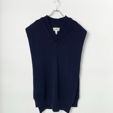 Maison Margiela Knit Vest "Navy"