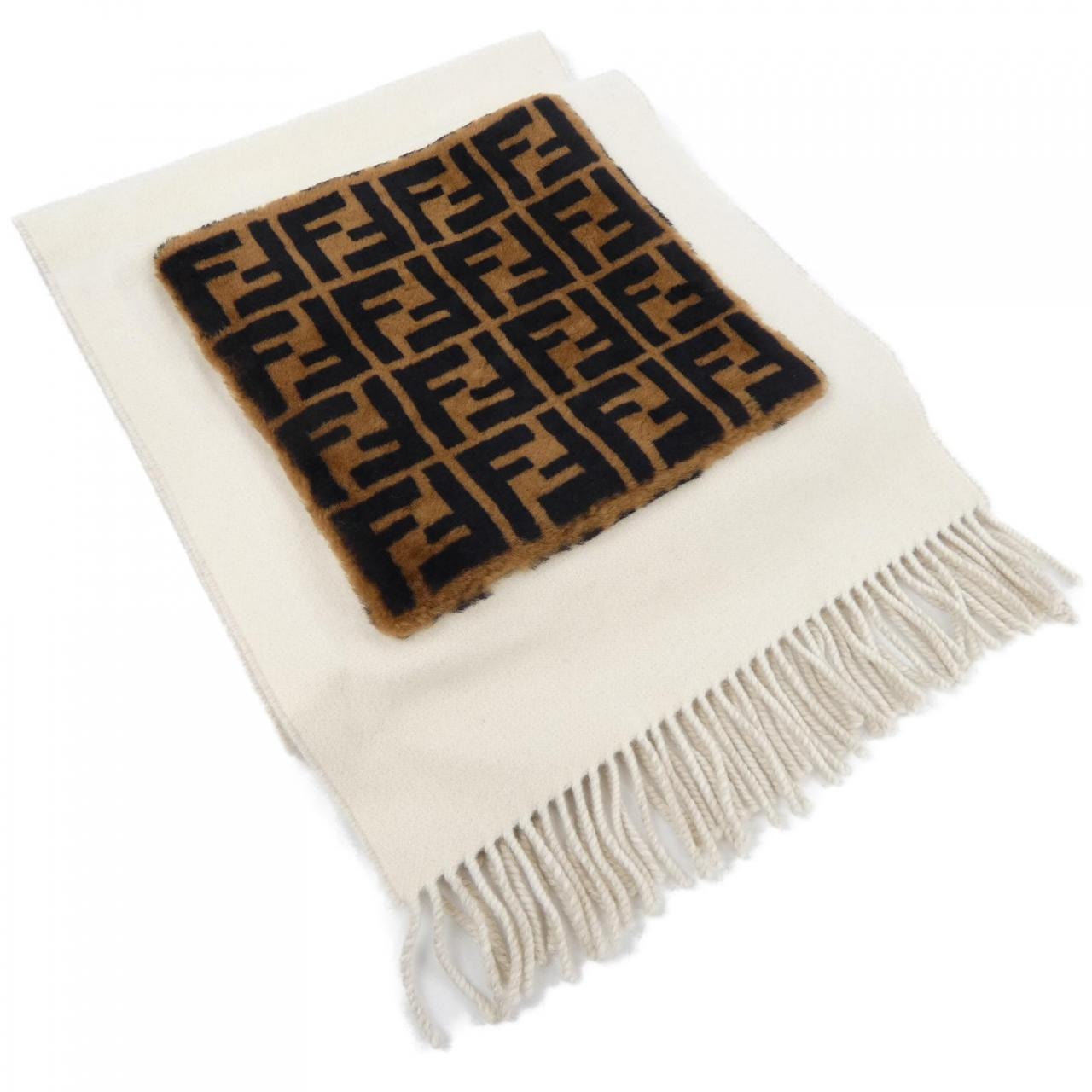 B (目立った傷や汚れなし)】美品 FENDI フェンディ ズッカ グレー