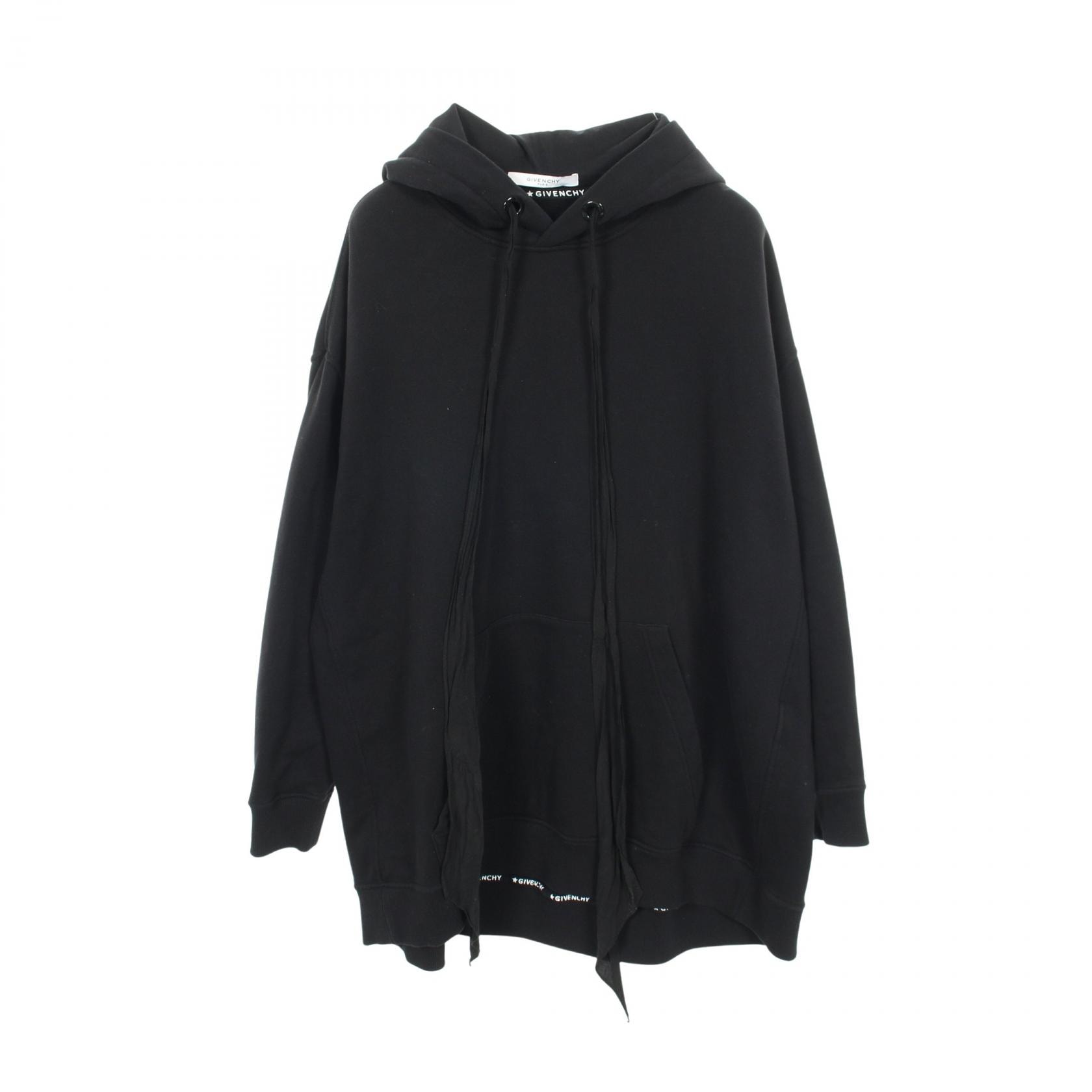ジバンシィ GIVENCHY パーカー 衣料品 トップス コットン メンズ ブラック系 【中古】