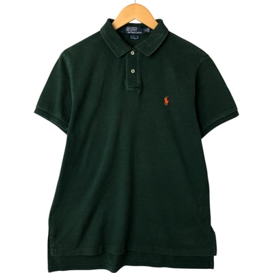 古着 ラルフローレン Ralph Lauren POLO by Ralph Lauren CUSTOM FIT 半袖 ポロシャツ メンズL相当/eaa543659
