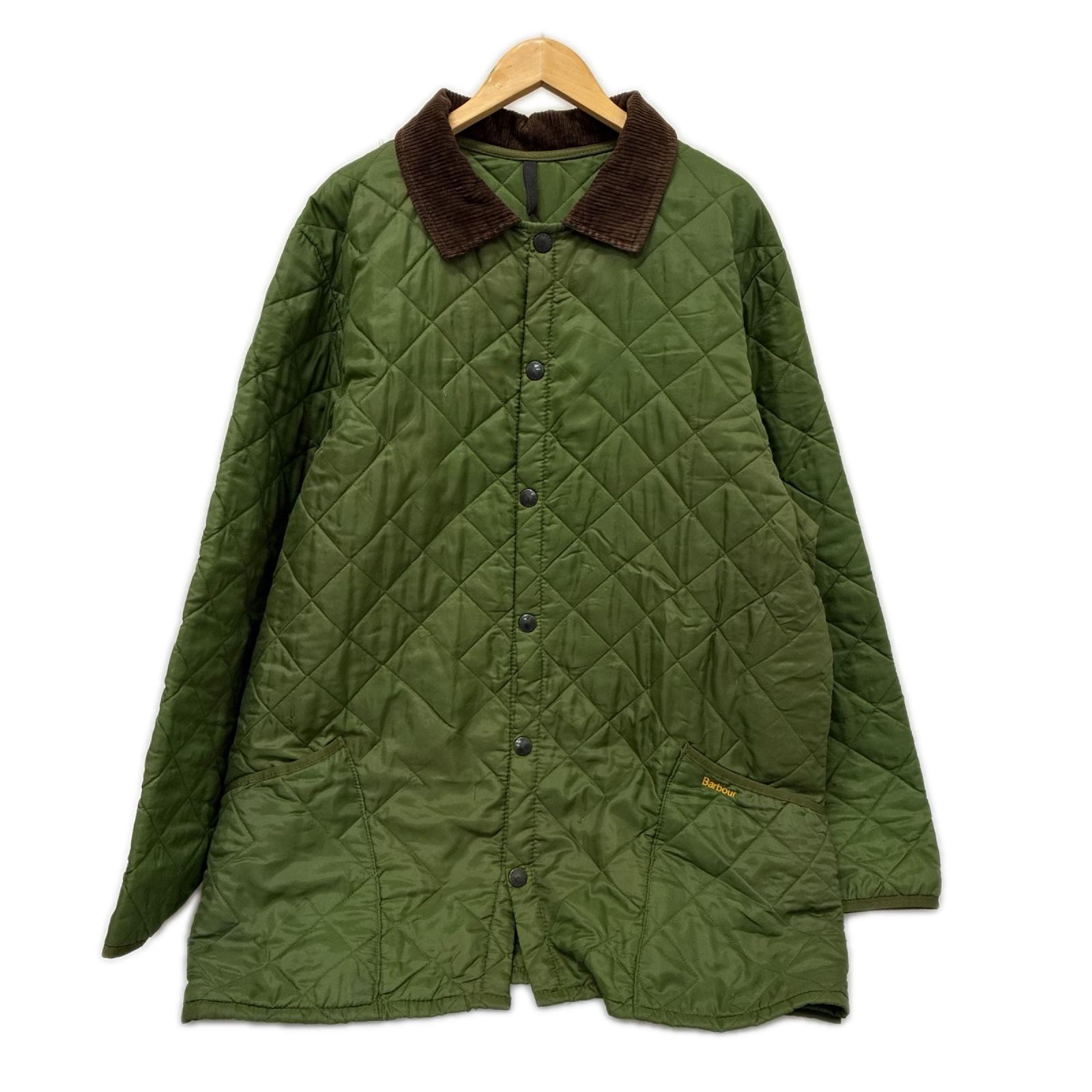Barbour バブアー ジャケット キルティングジャケット SIZE XL オリーブ 古着