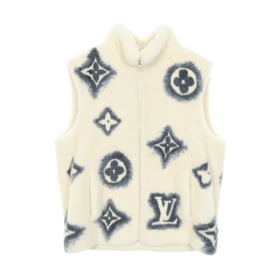 ルイ・ヴィトン LOUIS VUITTON モノグラム ベスト 衣料品 トップス ミンク メンズ ホワイト系 / ブルー系 RM232M AI9 HPL12W 【中古】