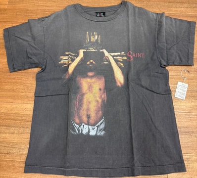 SAINT Mxxxxxx We Live Hell Tee "Black"
