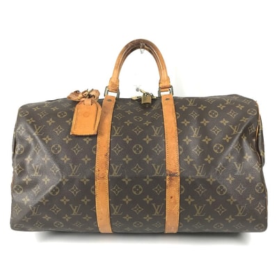 ルイヴィトン LOUIS VUITTON キーポル50 キーポル 50 M41426 モノグラム 旅行バッグ ハンドバッグ トラベルバッグ ボストンバッグ モノグラムキャンバス ブラウン
