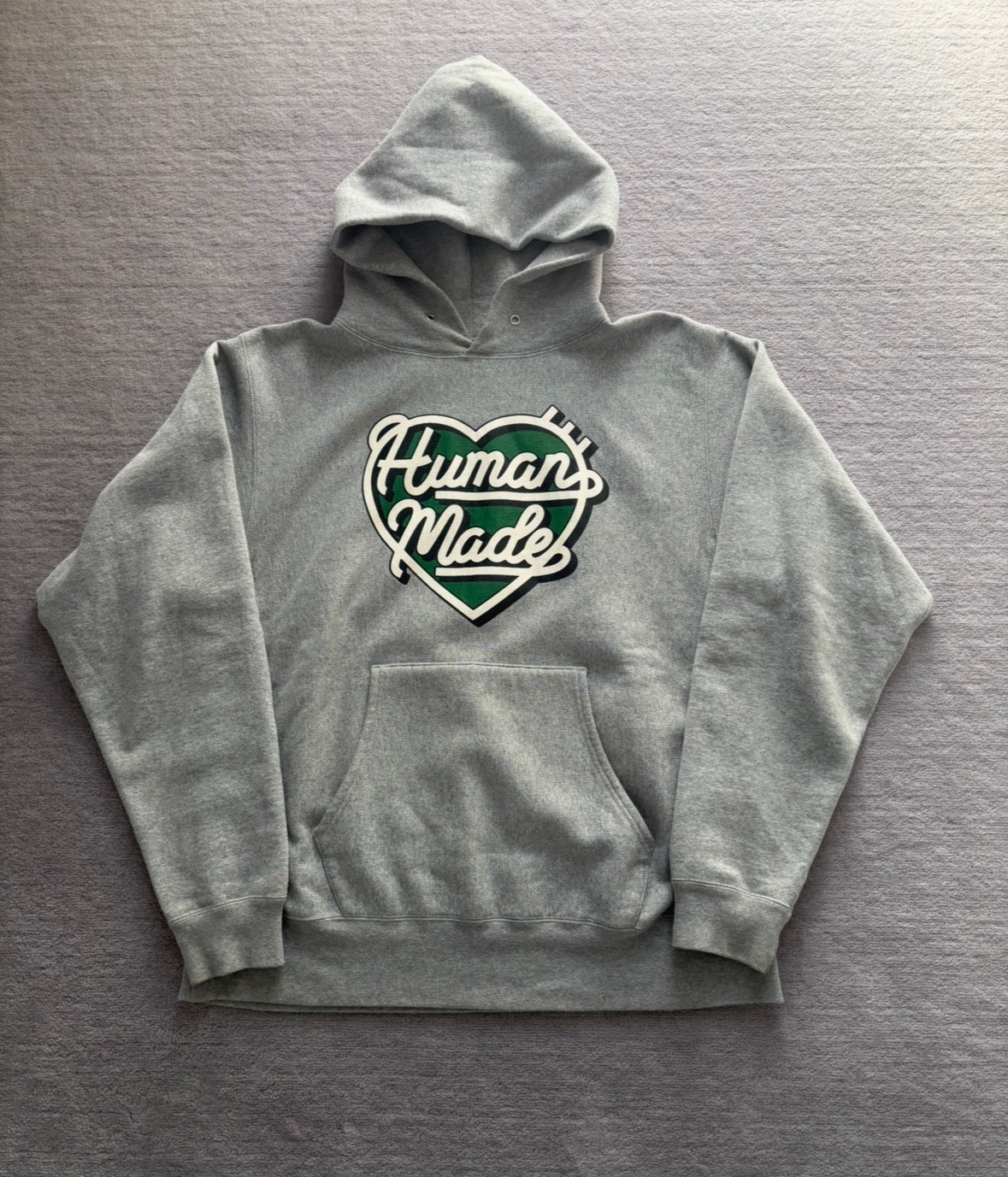 HUMAN MADE Heavyweight Hoodie "Gray"