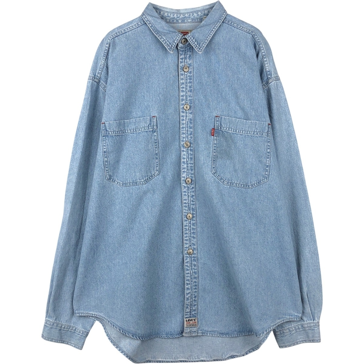 古着 リーバイス Levi's RED TAB 長袖 デニムシャツ メンズXL相当 ヴィンテージ/eaa652050