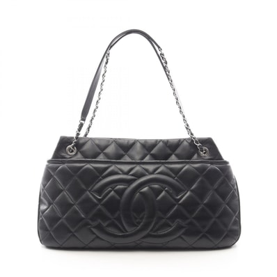 シャネル CHANEL マトラッセ トートバッグ バッグ キャビアスキン(グレインドカーフ) レディース ブラック系 A67292 【中古】