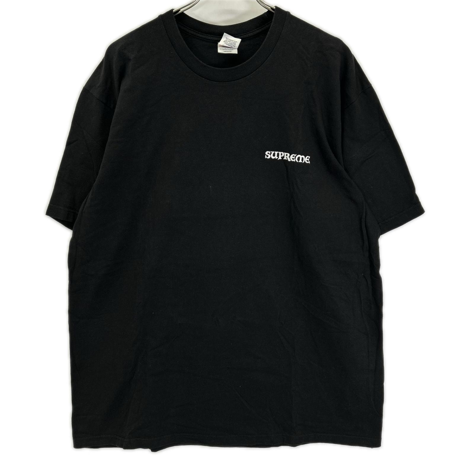 シュプリーム 23AW ブラック Worship Tee Tシャツ XL