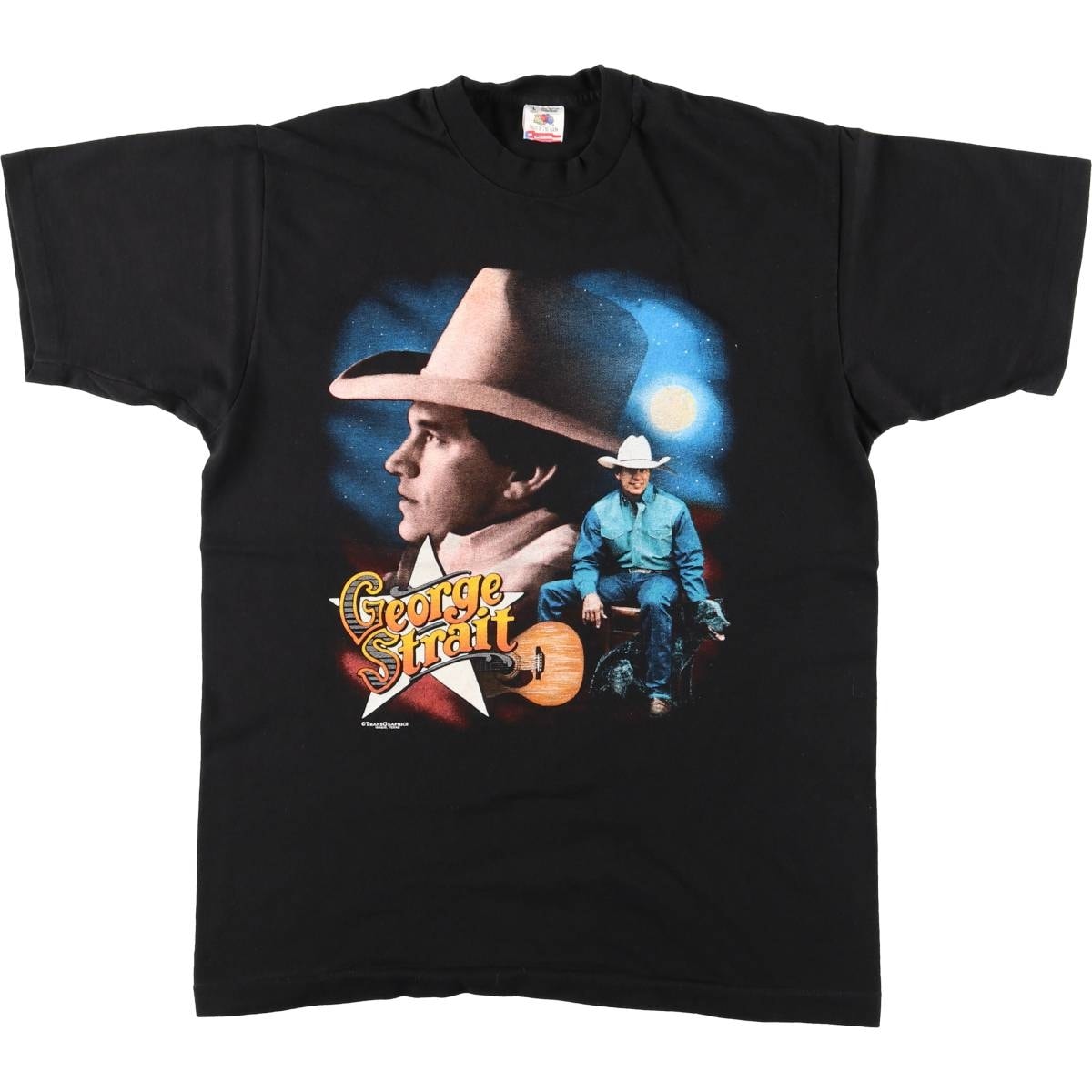 古着 90年代 フルーツオブザルーム FRUIT OF THE LOOM GEORGE STRAIT ジョージ ストレイト バンドTシャツ バンT USA製 メンズL相当 ヴィンテージ/eaa495950