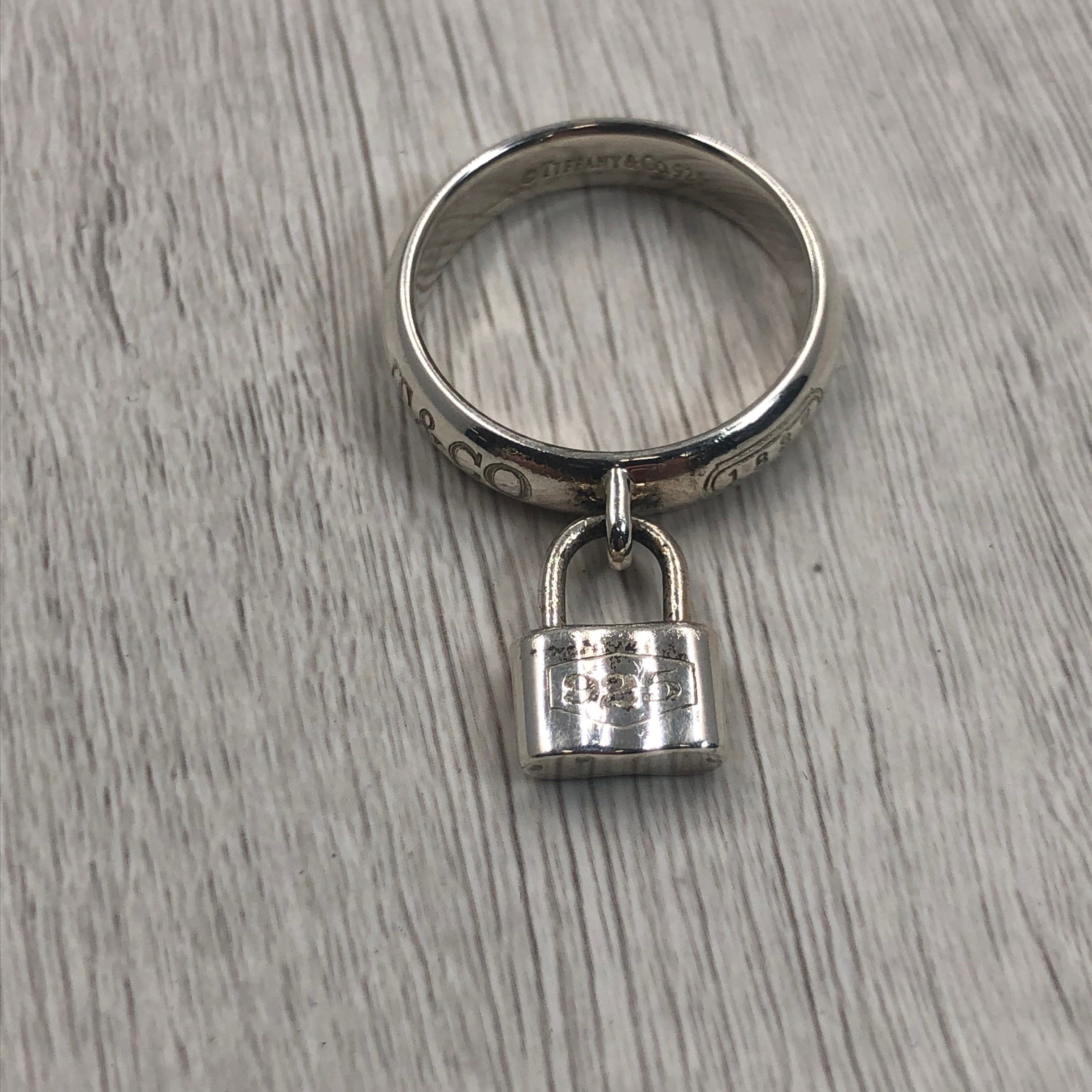 ティファニー ロックリング シルバー925