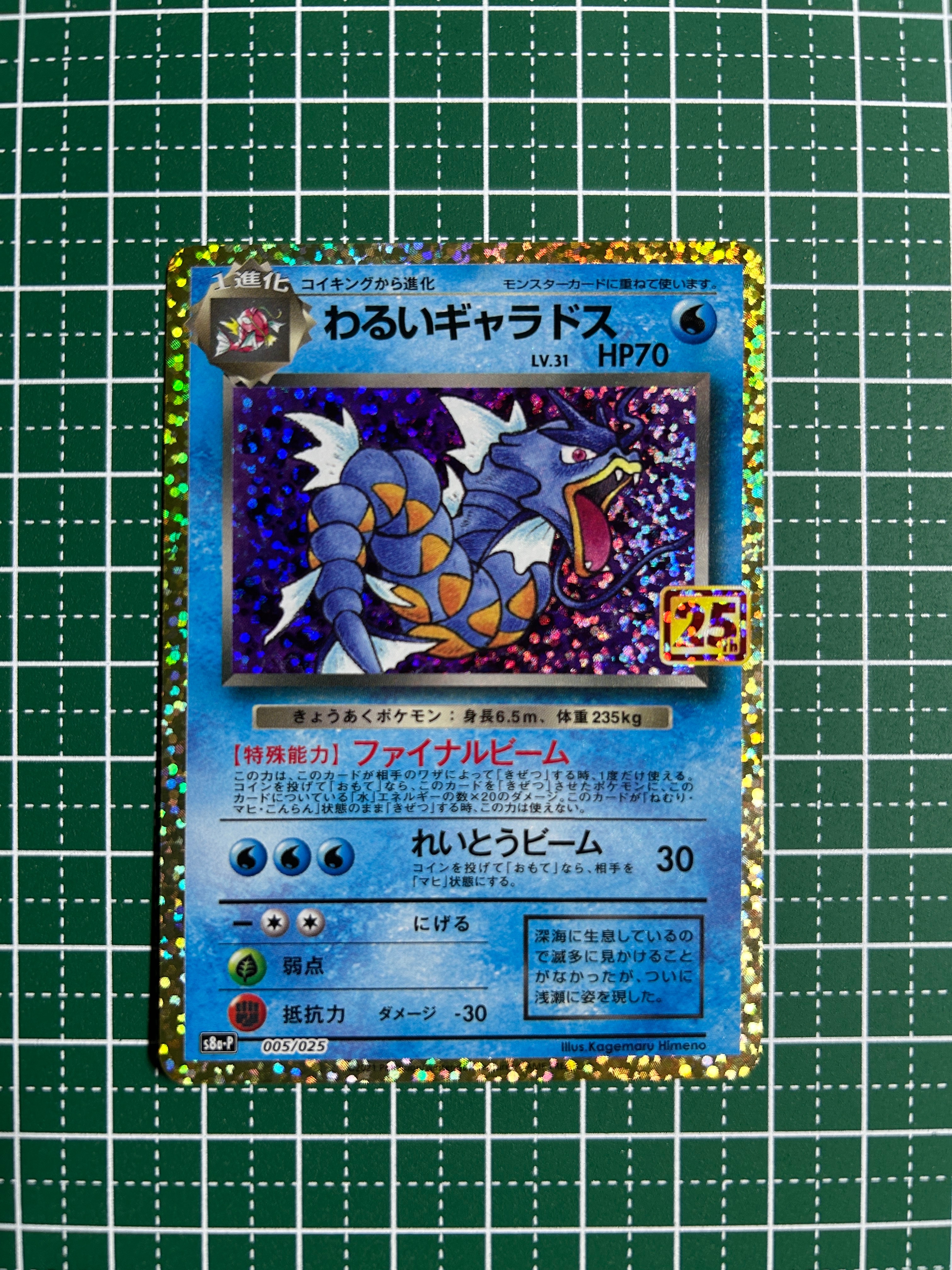 わるいギャラドス: プロモ[S8a-P 005/025](プロモカードパック 25th ANNIVERSARY edition)