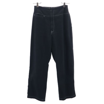 Y's ワイズ 80s 日本製 ロングパンツ M ブラック