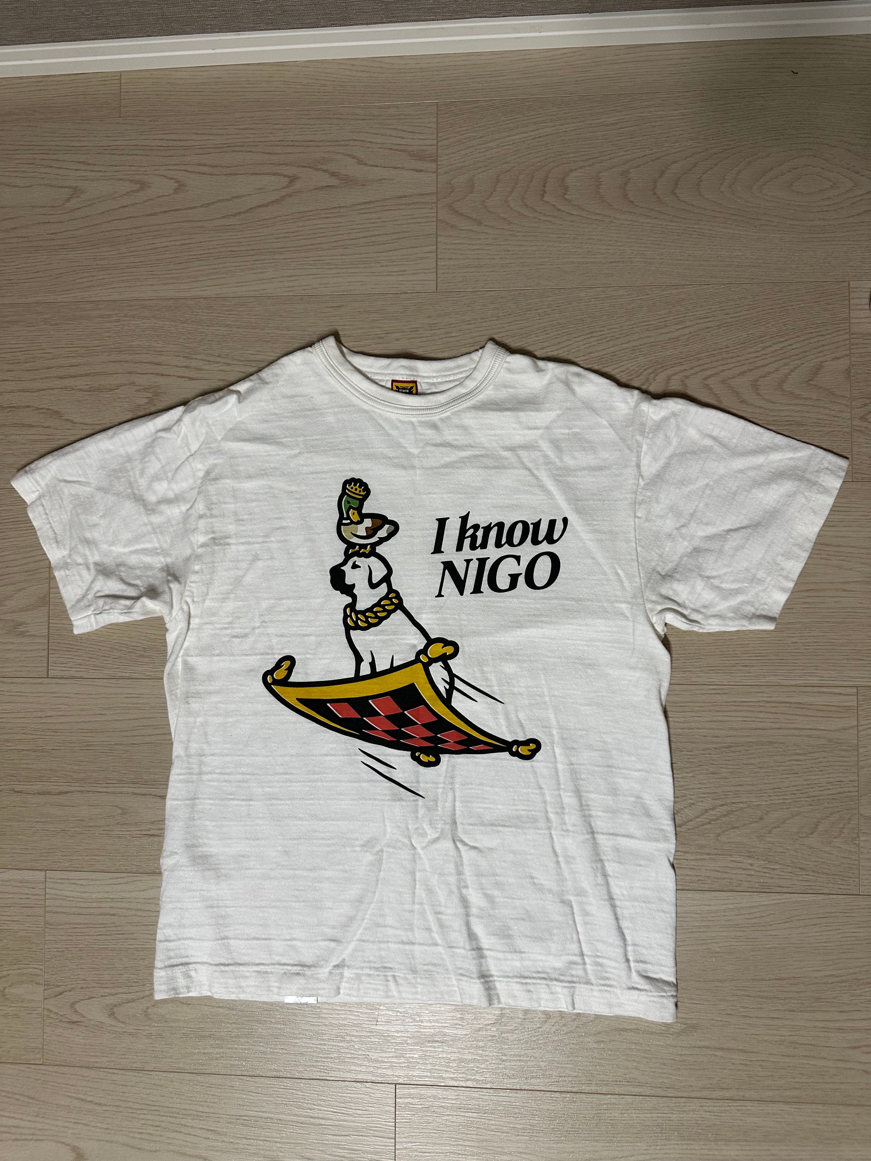 HUMAN MADE I KNOW NIGO T-SHIRT "White"