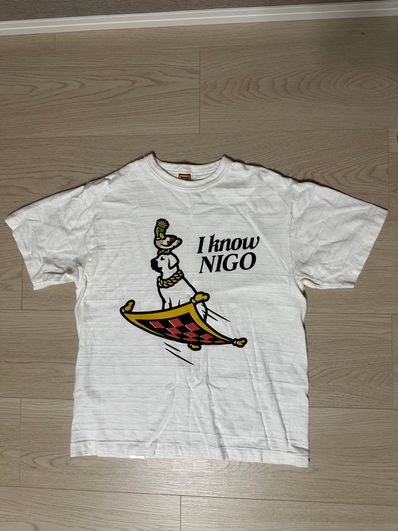 HUMAN MADE I KNOW NIGO T-SHIRT "White"