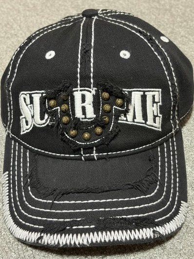 Supreme x True Religion Mesh Back 6-Panel "Black"