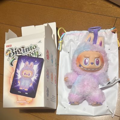 POP MART THE MONSTERS (LABUBU) Big into Energy Series Plush Pendant LUCK