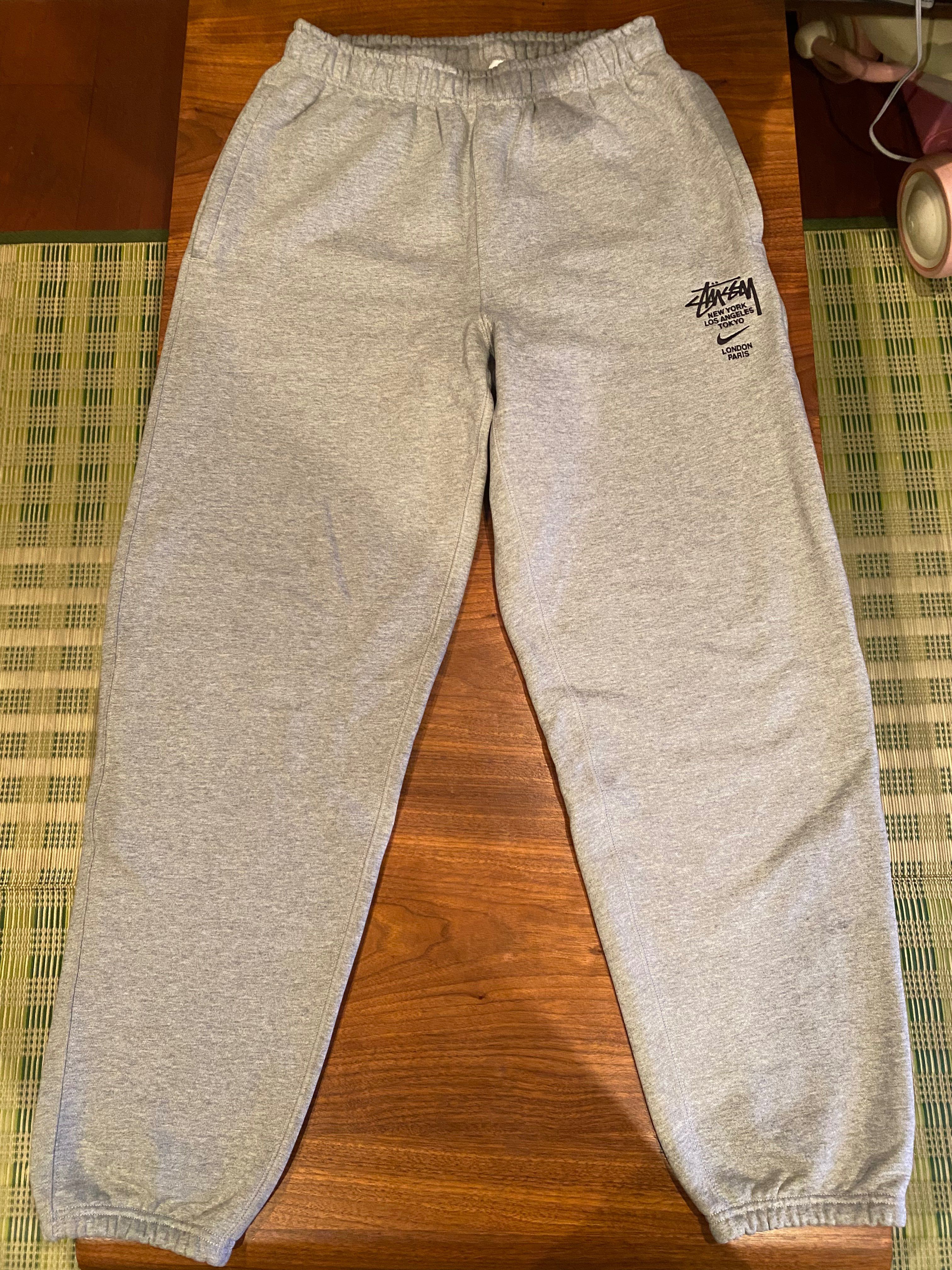 Nike x Stussy International Sweatpants (US Size) "Grey" DC4227-050
