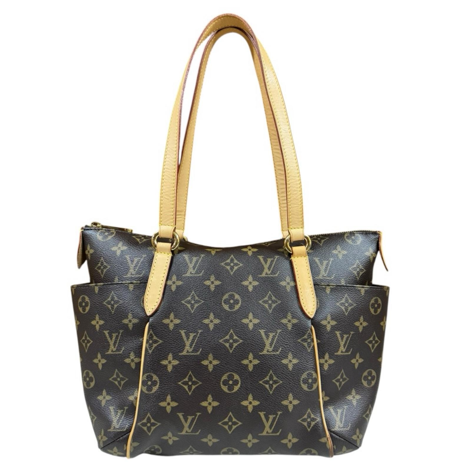 ルイヴィトン トータリーPM モノグラム トートバッグ モノグラムキャンバス M56688 ブラウン レディース LOUIS VUITTON  中古