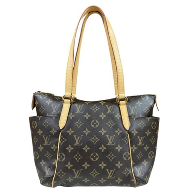 ルイヴィトン トータリーPM モノグラム トートバッグ モノグラムキャンバス M56688 ブラウン レディース LOUIS VUITTON 中古