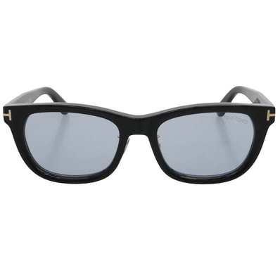 TOM FORD トムフォード TF1393-D ウェリントン アジアンフィット アイウェア メガネ サングラス ブラック系 55□19 145【極上美品】【中古】