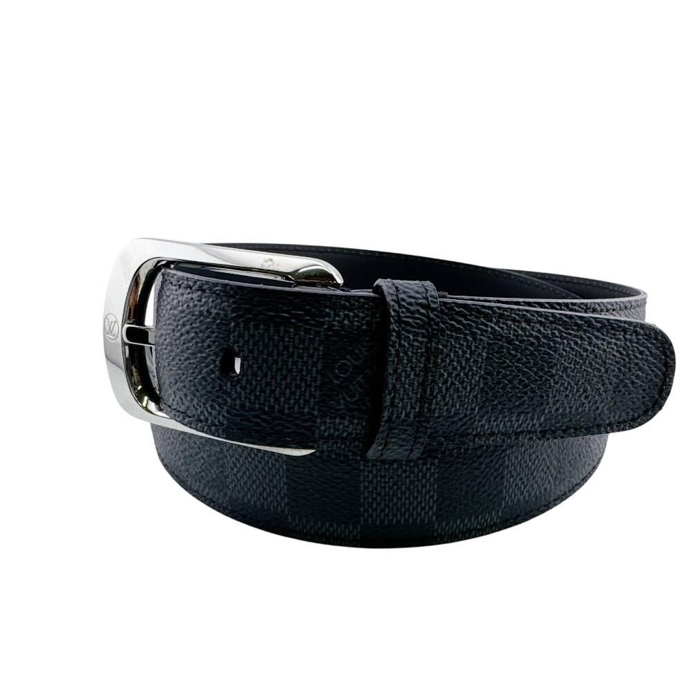 ルイヴィトン LOUIS VUITTON ベルト サンチュール・エリプス M6821 ブラック