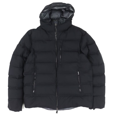 美品 ヘルノ 3レイヤー シームレスダウンブルゾン 黒 50 PI134UL