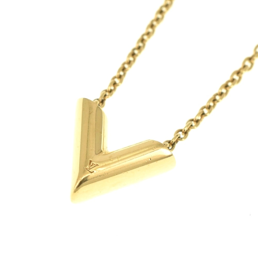 ルイ・ヴィトン LOUIS VUITTON M61083 ネックレス エセンシャルV レディース S#140420