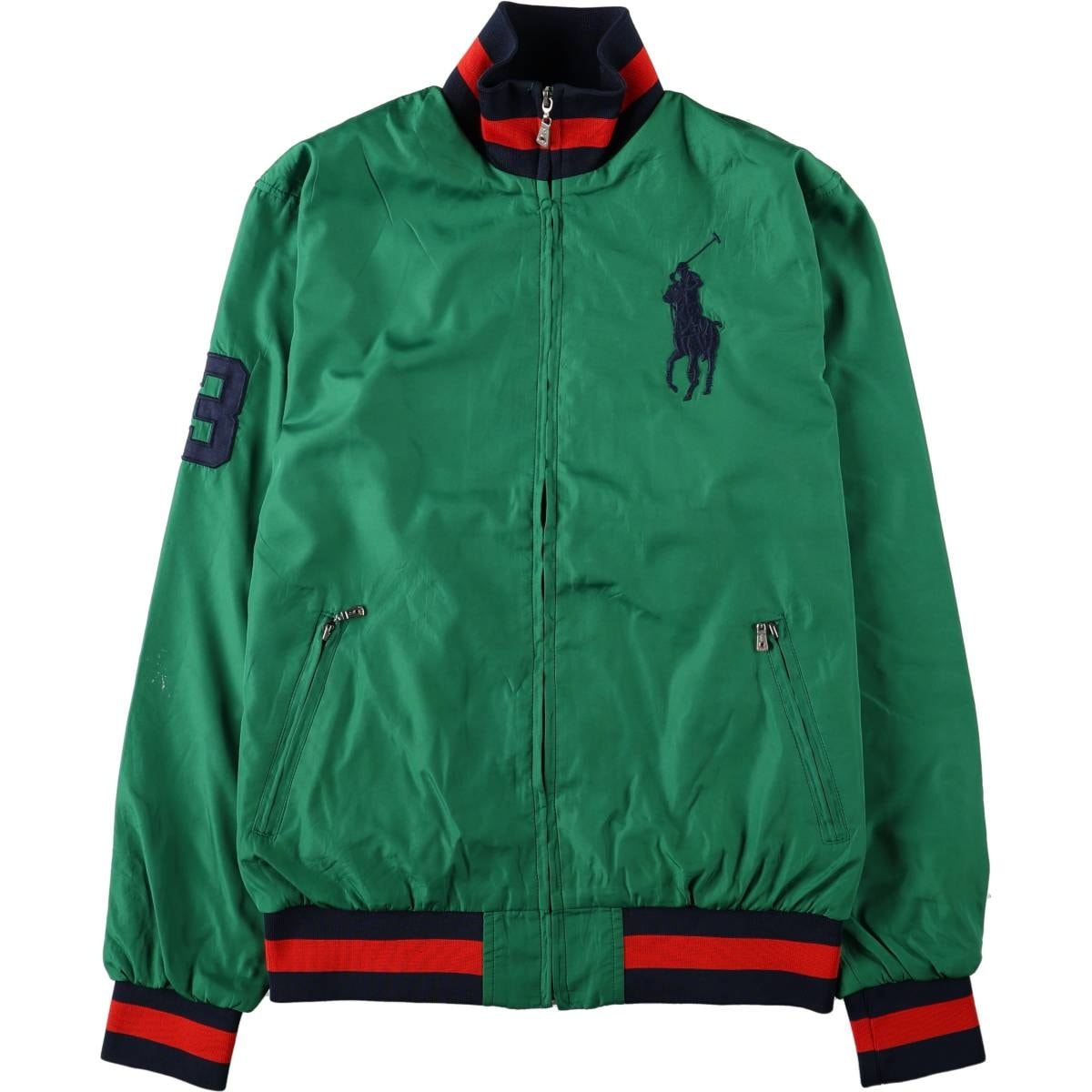 古着 ラルフローレン Ralph Lauren POLO RALPH LAUREN ビッグポニ― ジャージ トラックジャケット メンズM相当/eaa674058
