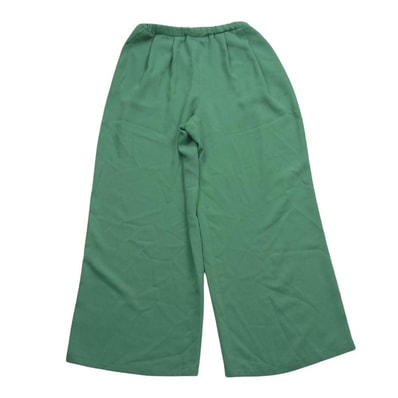 GRAPHPAPER グラフペーパー パンツ 22SS GL221-40161 Satin Easy Wide Pants サテン イージー ワイド パンツ ライトグリーン系【中古】