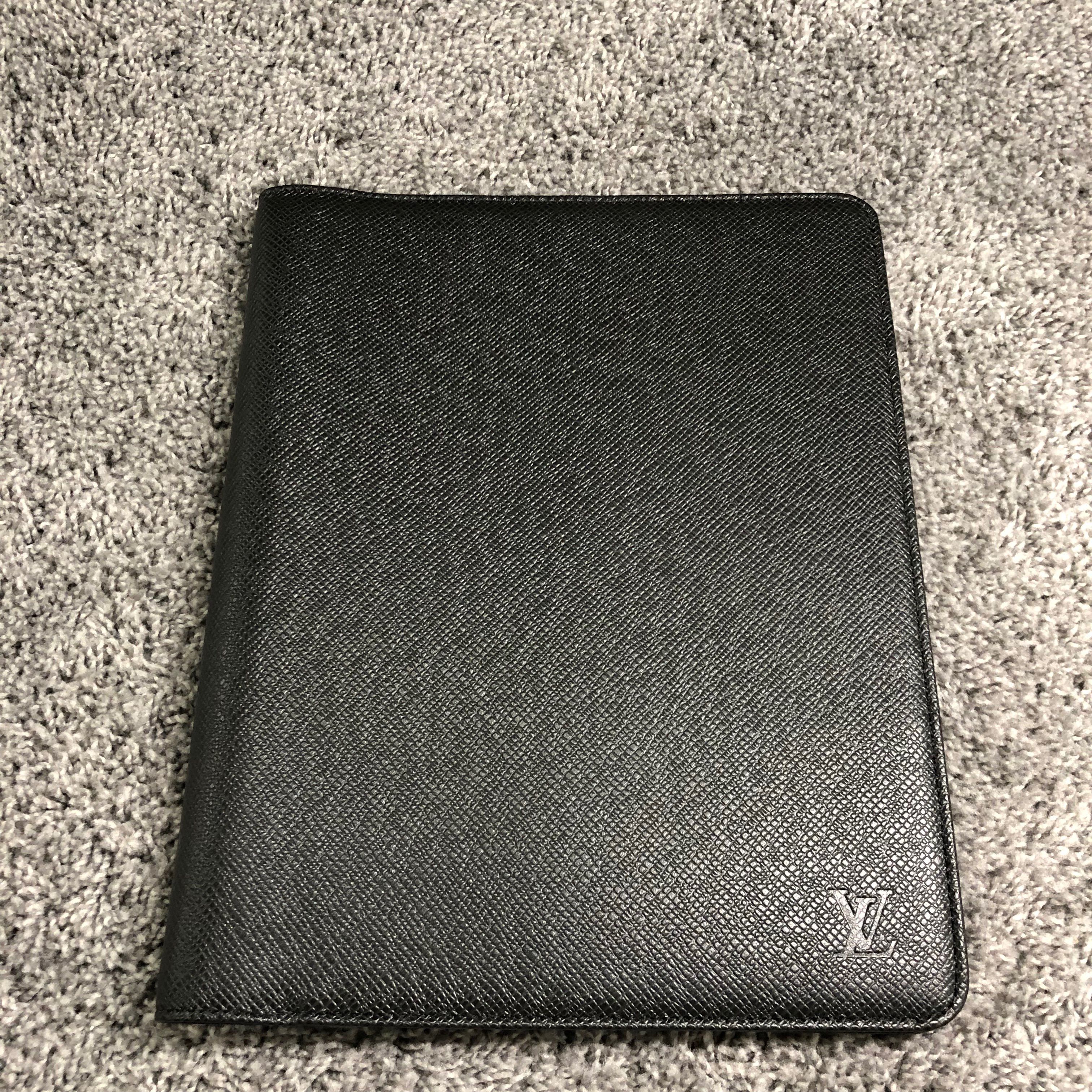 Louis Vuitton Desk Agenda Cover Taiga