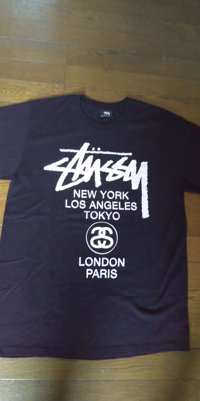 Stussy WORLD TOUR TEE "Black"