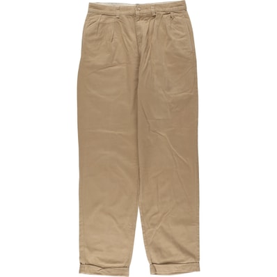 古着 ラルフローレン Ralph Lauren Polo Ralph Lauren ツータック チノパンツ メンズw32相当/eaa546133
