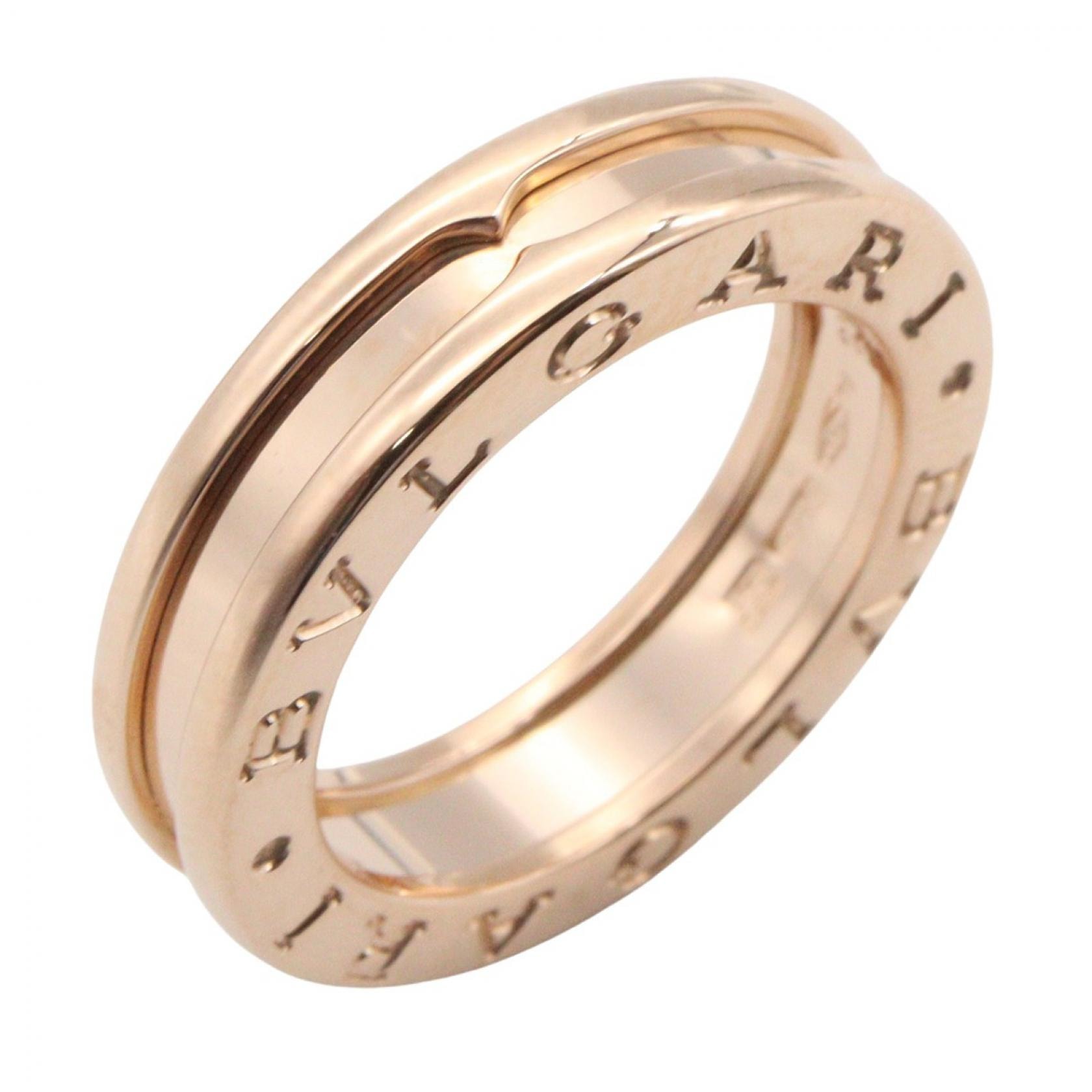 ブルガリ BVLGARI B-zero1 ビーゼロワン リング 1バンド リング・指輪 ジュエリー K18PG(ピンクゴールド) メンズ レディース ゴールド系 336003 【中古】