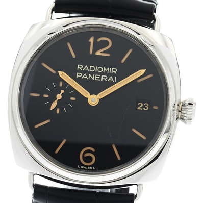 パネライ ラジオミール クアランタ PAM01572 メンズ 【中古】