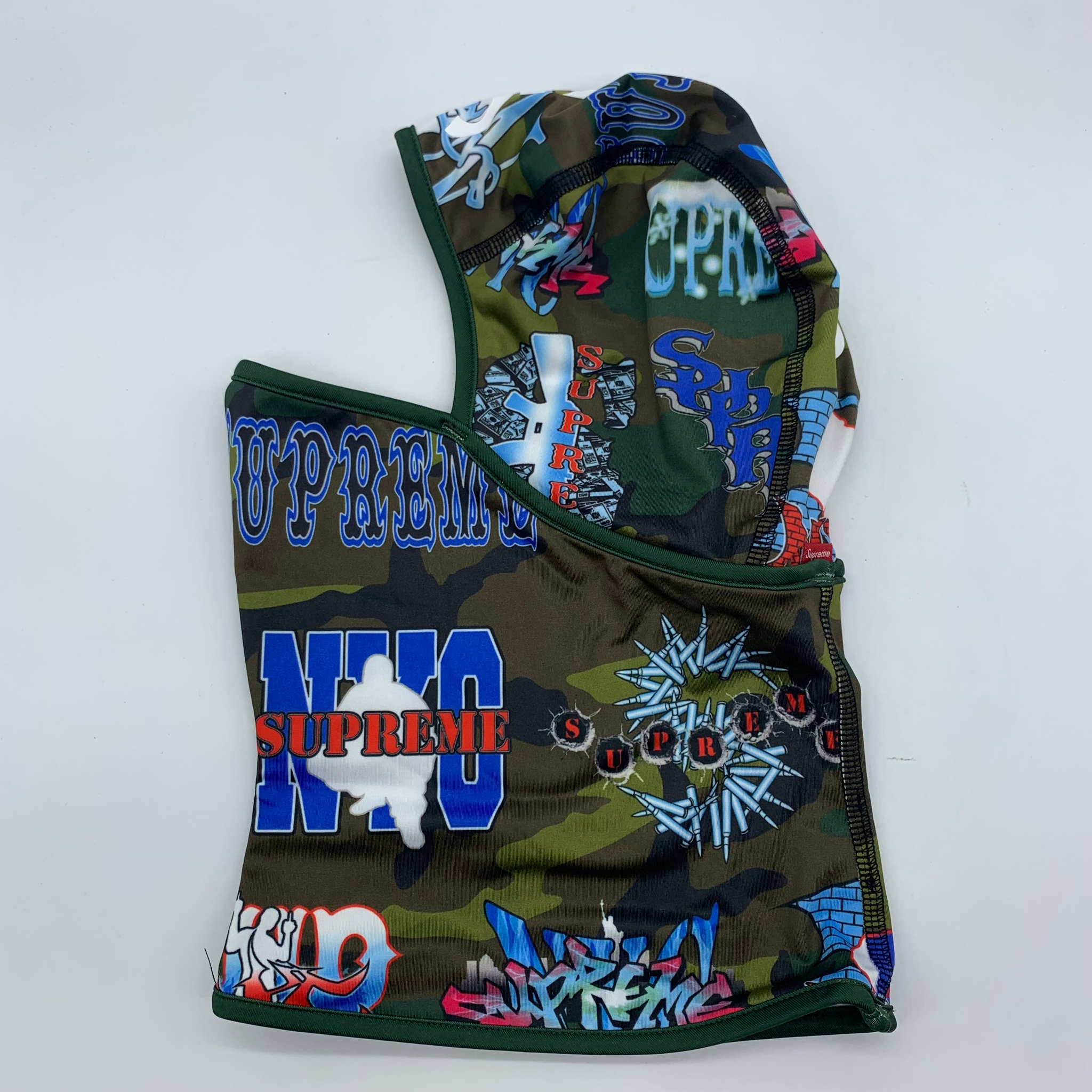 Supreme Flash Lightweight Balaclava "Woodland Camo"