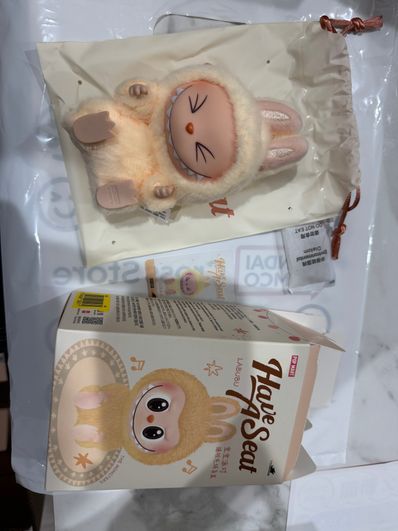 POP MART THE MONSTERS (LABUBU) Have a Seat Plush Series SISI