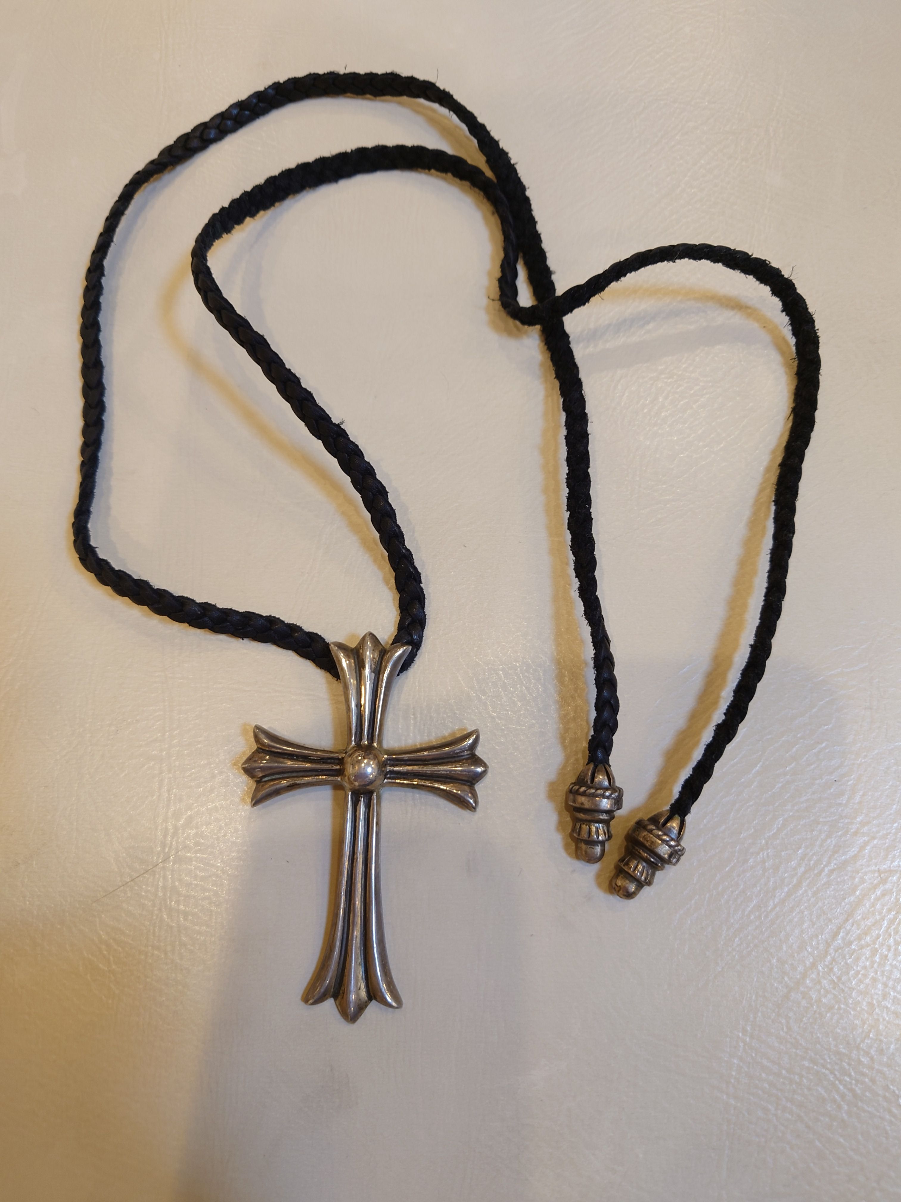 Chrome Hearts Large CH Cross Pendant "Silver"