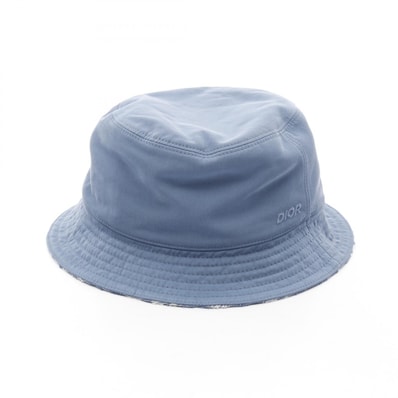 ディオール Dior DIOR AND PARLEY バケット ハット 帽子 ナイロン コットン メンズ ブルー系 / ホワイト系 393C906B5811581 【新品】