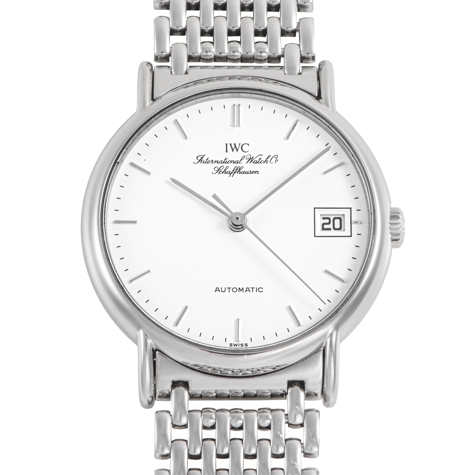 IWC ポートフィノ IW351320 純正ステンレスブレス ステンレススチール【中古】